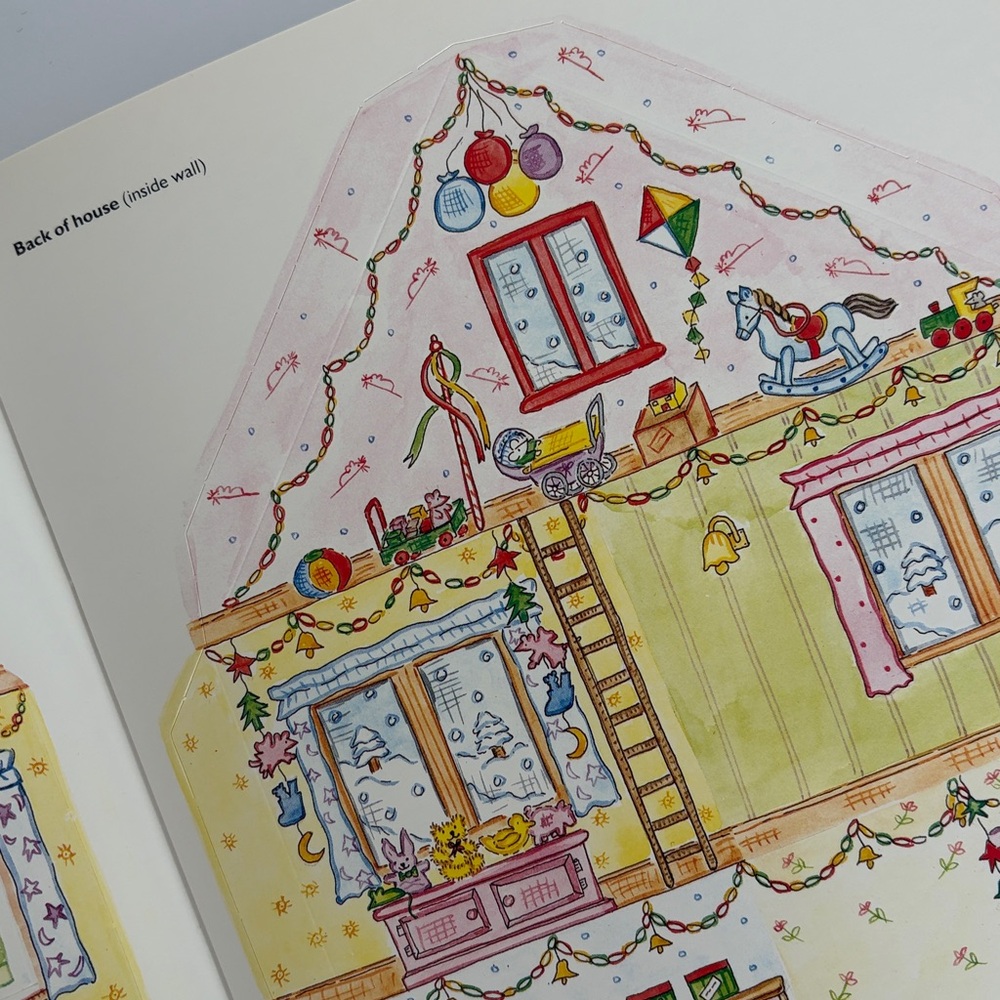 THE MOUSE CHRISTMAS HOUSE A press-out model book Michelle Cartlidge - Picture 6 of 12